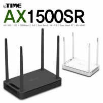 ipTIME(아이피타임) 11ax 유무선 공유기 AX1500SR BLACK